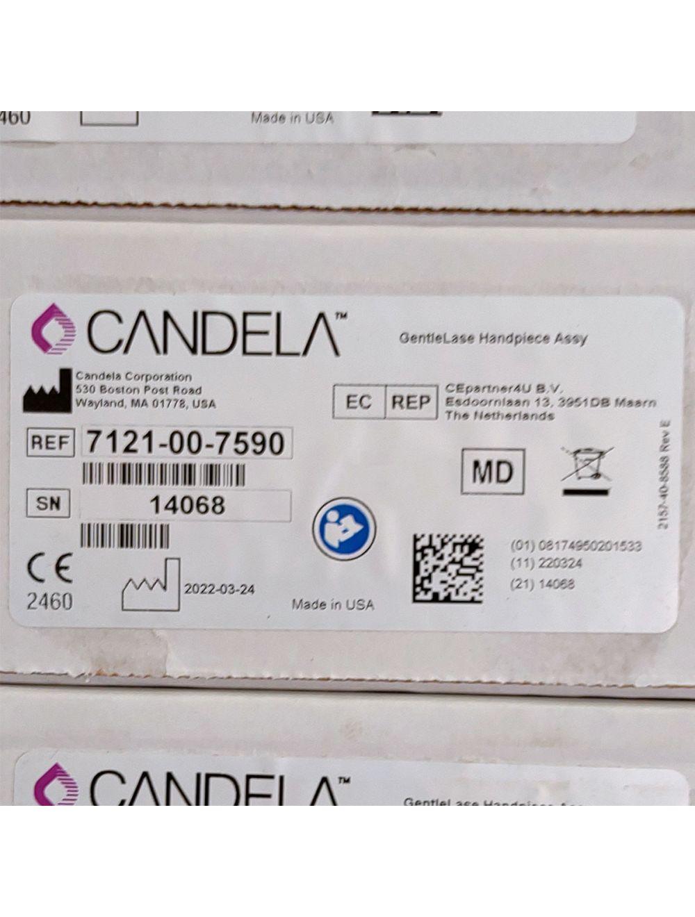 Candela GentleLase Plus Handpiece Assembly No Fiber Factory NEW 7121-00-7590 (14068sn)