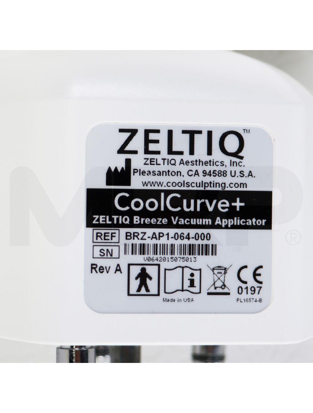 Zeltiq CoolSculpting CoolCurve+ Cool Sculpting Applicator BRZ-AP1-064-000 Parts As-Is