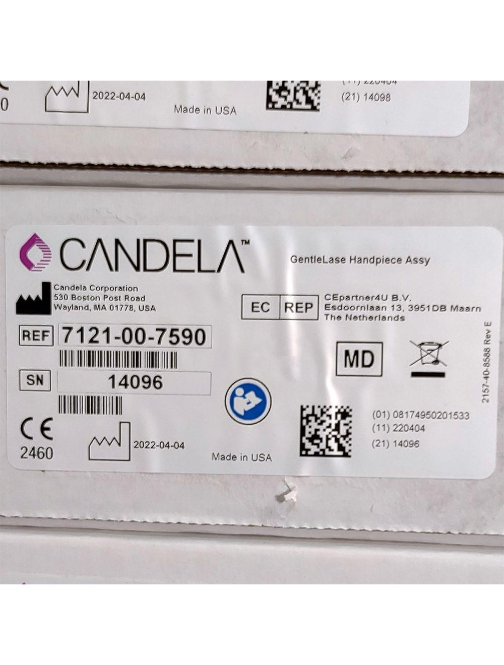 Candela GentleLase Plus Handpiece Assembly No Fiber Factory NEW 7121-00-7590 (14096sn)