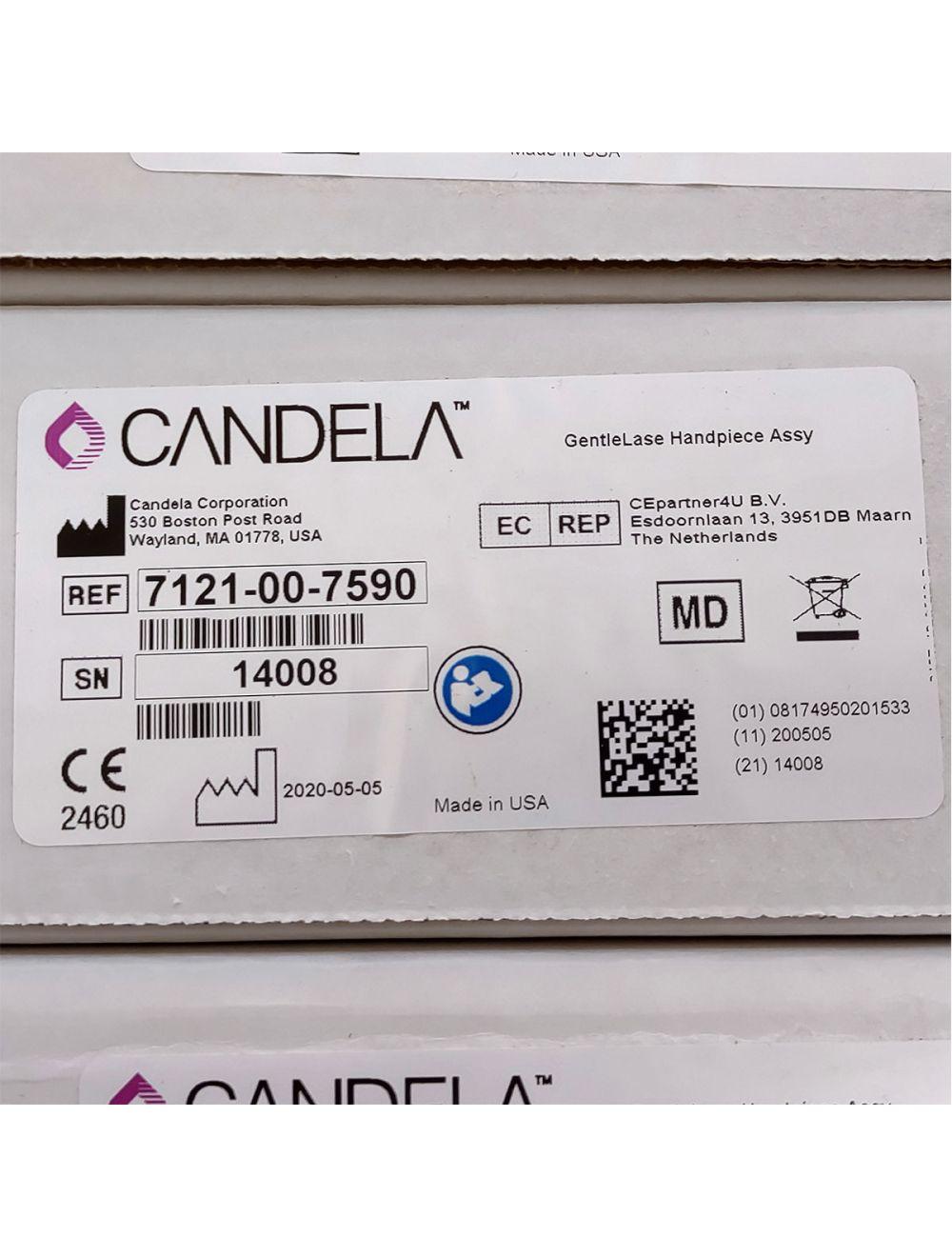 Candela GentleLase Plus Handpiece Assembly No Fiber Factory NEW 7121-00-7590 (14008sn)