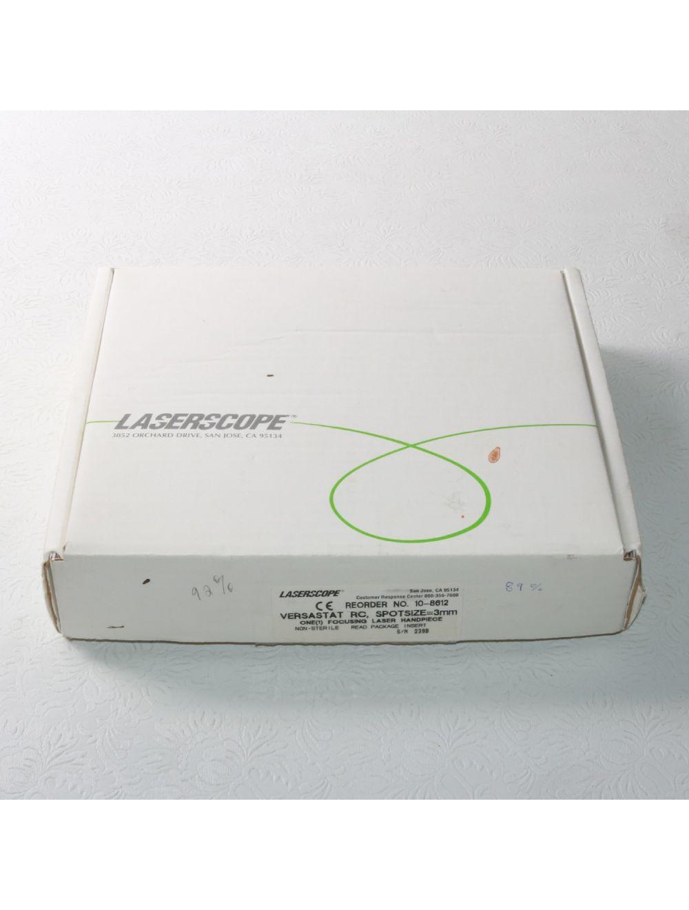 LaserScope CoolSpot Chiller Adapter Contact Cooled Window Handpiece No Versastat