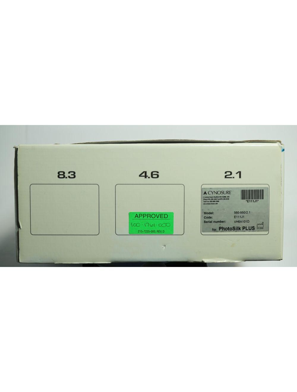 Candela Alex TriVantage 7122-00-9133 LPL 1064 YAG Laser Handpiece Set 2/3/5mm