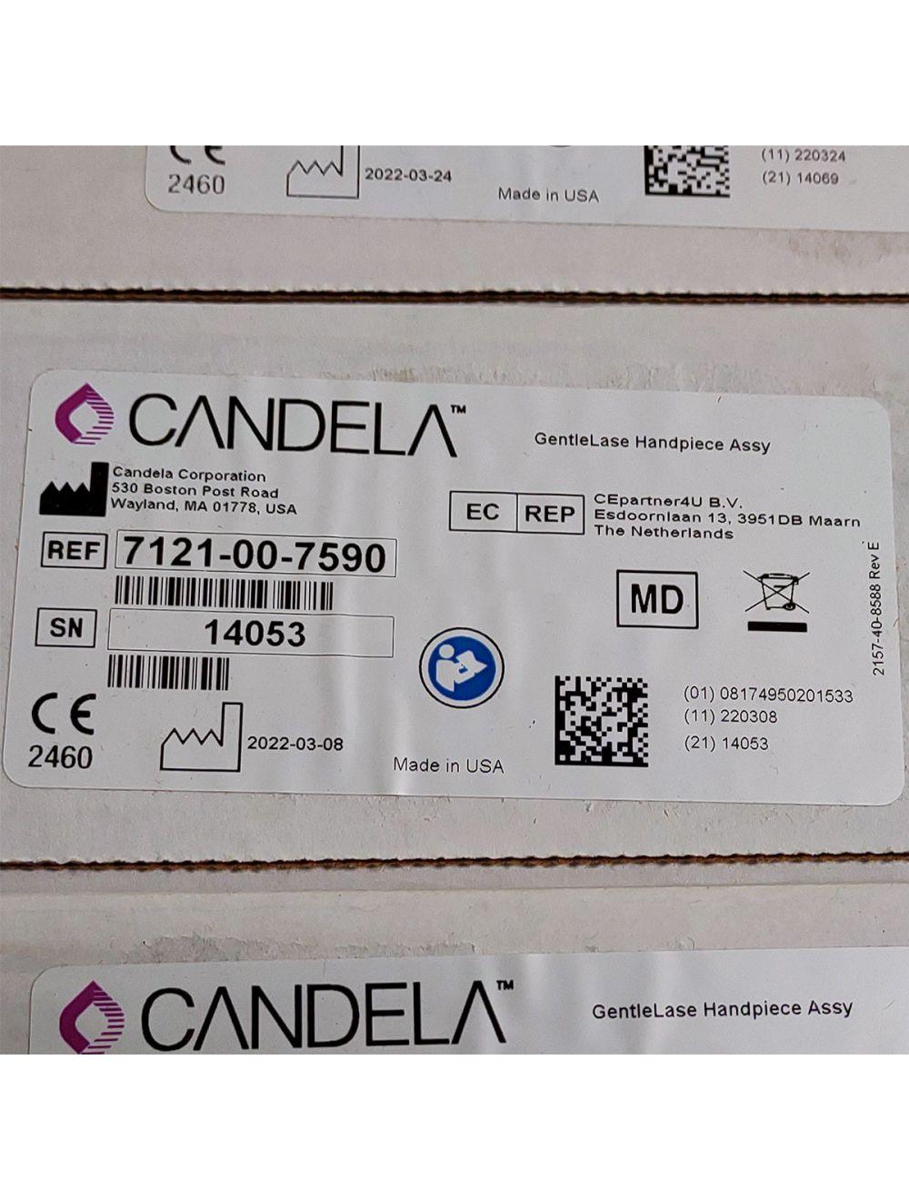 Candela GentleLase Plus Handpiece Assembly No Fiber Factory NEW 7121-00-7590 (14053sn)
