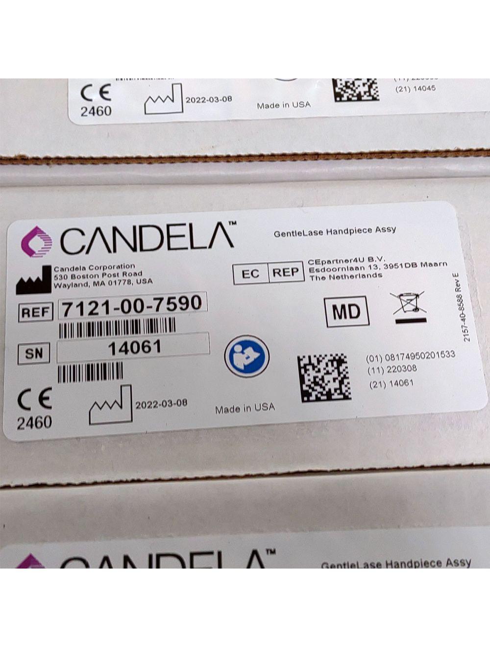 Candela GentleLase Plus Handpiece Assembly No Fiber Factory NEW 7121-00-7590 (14061sn)