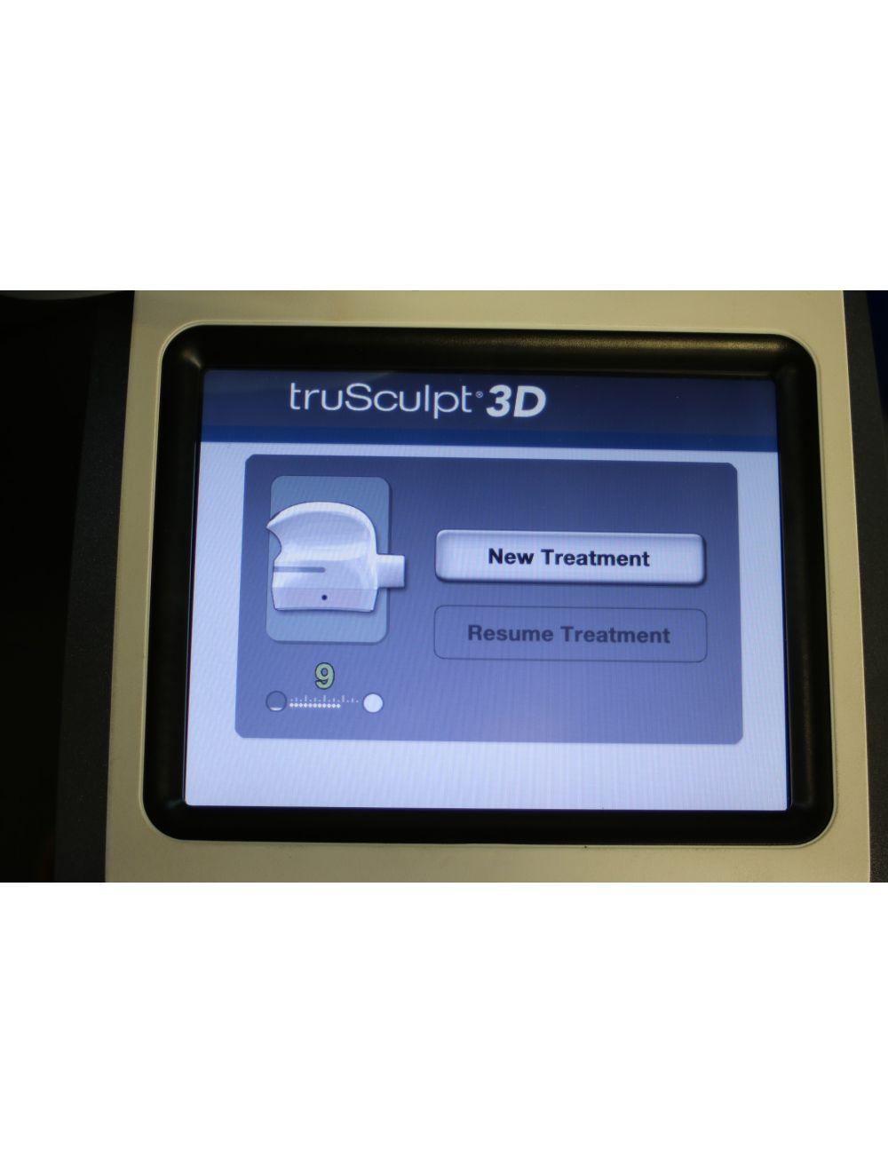 Cutera truSculpt 3D 2 MHz 40 cm2 Large RF Body Sculpting Handpiece 9 Treatments