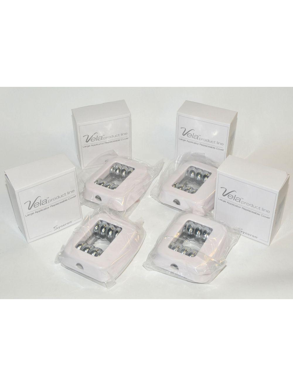 Syneron Velashape II Large Applicator Handpiece Cover Tip Rollers AS64407 x4 Pcs