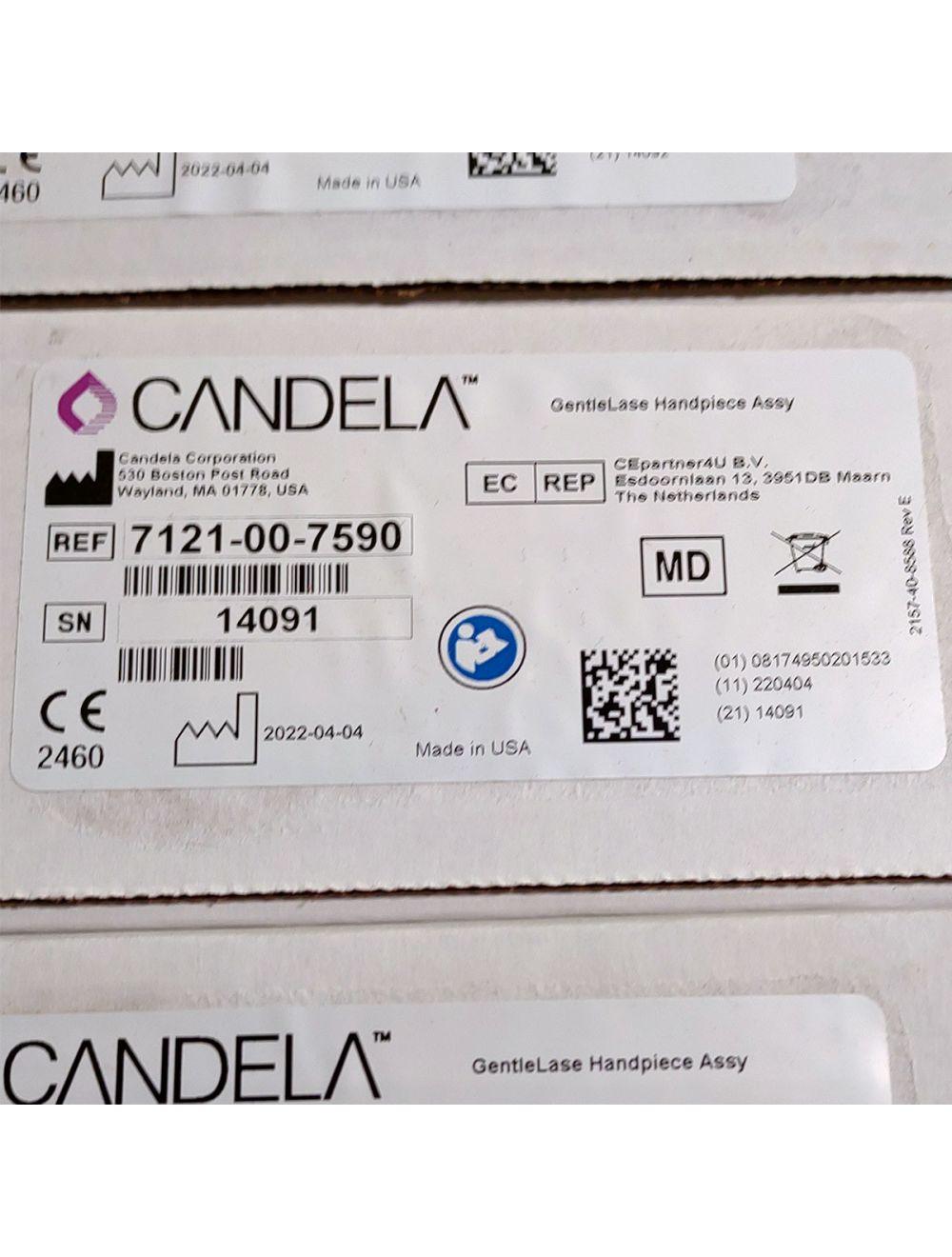 Candela GentleLase Plus Handpiece Assembly No Fiber Factory NEW 7121-00-7590 (14091sn)