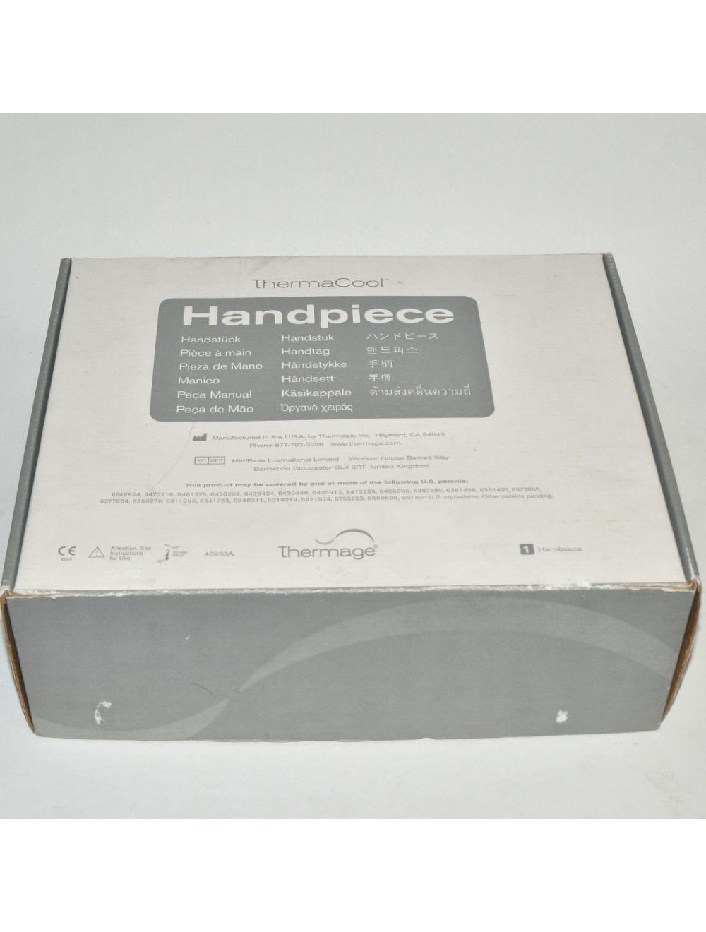 Thermage ThermaCool TC REF TH-1 Handpiece RadioFrequency RF Radio Frequency T C