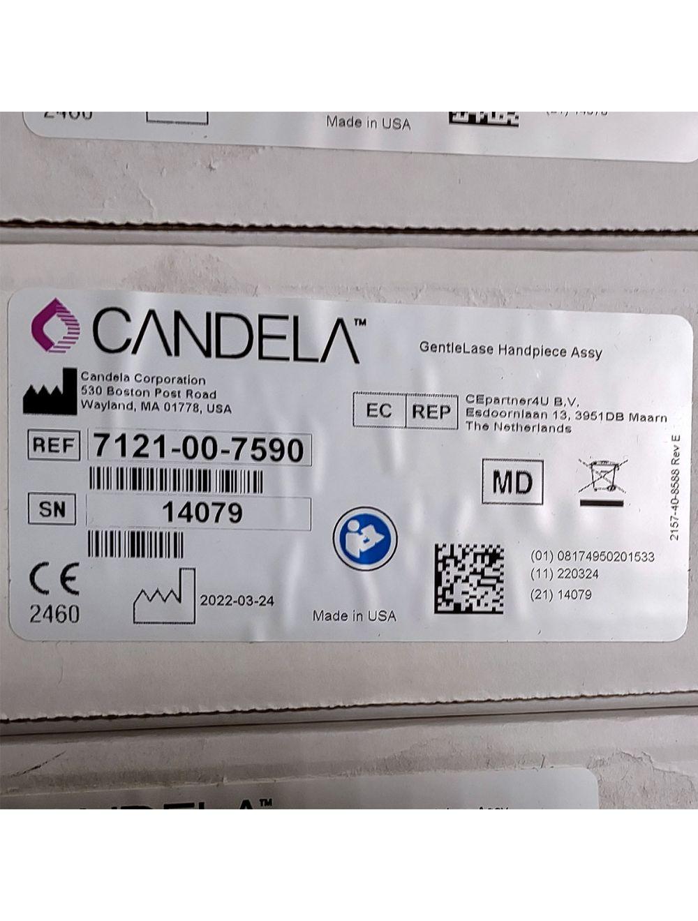 Candela GentleLase Plus Handpiece Assembly No Fiber Factory NEW 7121-00-7590 (14079sn)