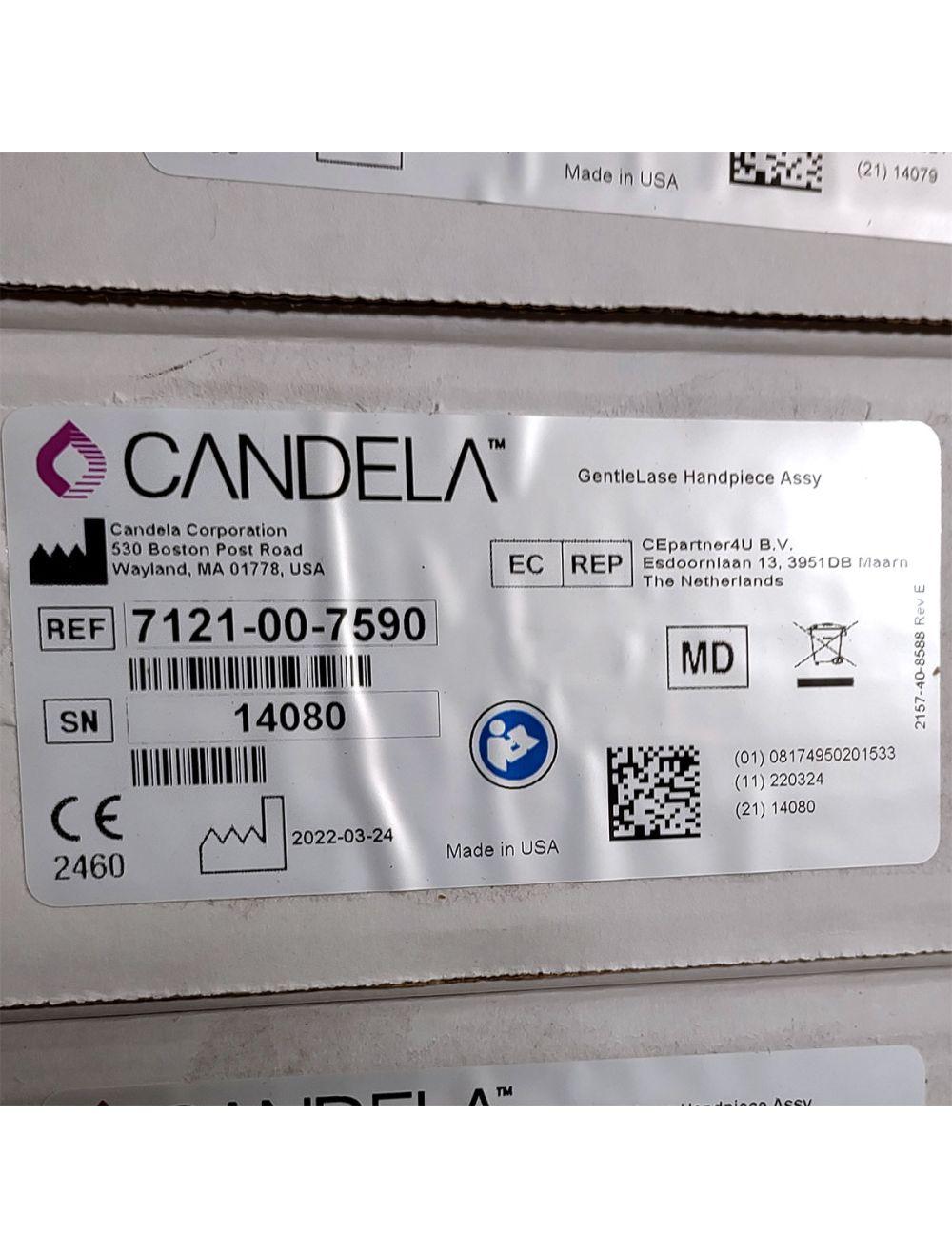 Candela GentleLase Plus Handpiece Assembly No Fiber Factory NEW 7121-00-7590 (14080sn)