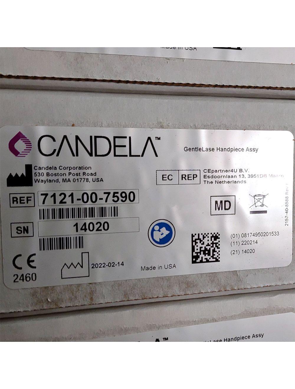 Candela GentleLase Plus Handpiece Assembly No Fiber Factory NEW 7121-00-7590 (14020sn)