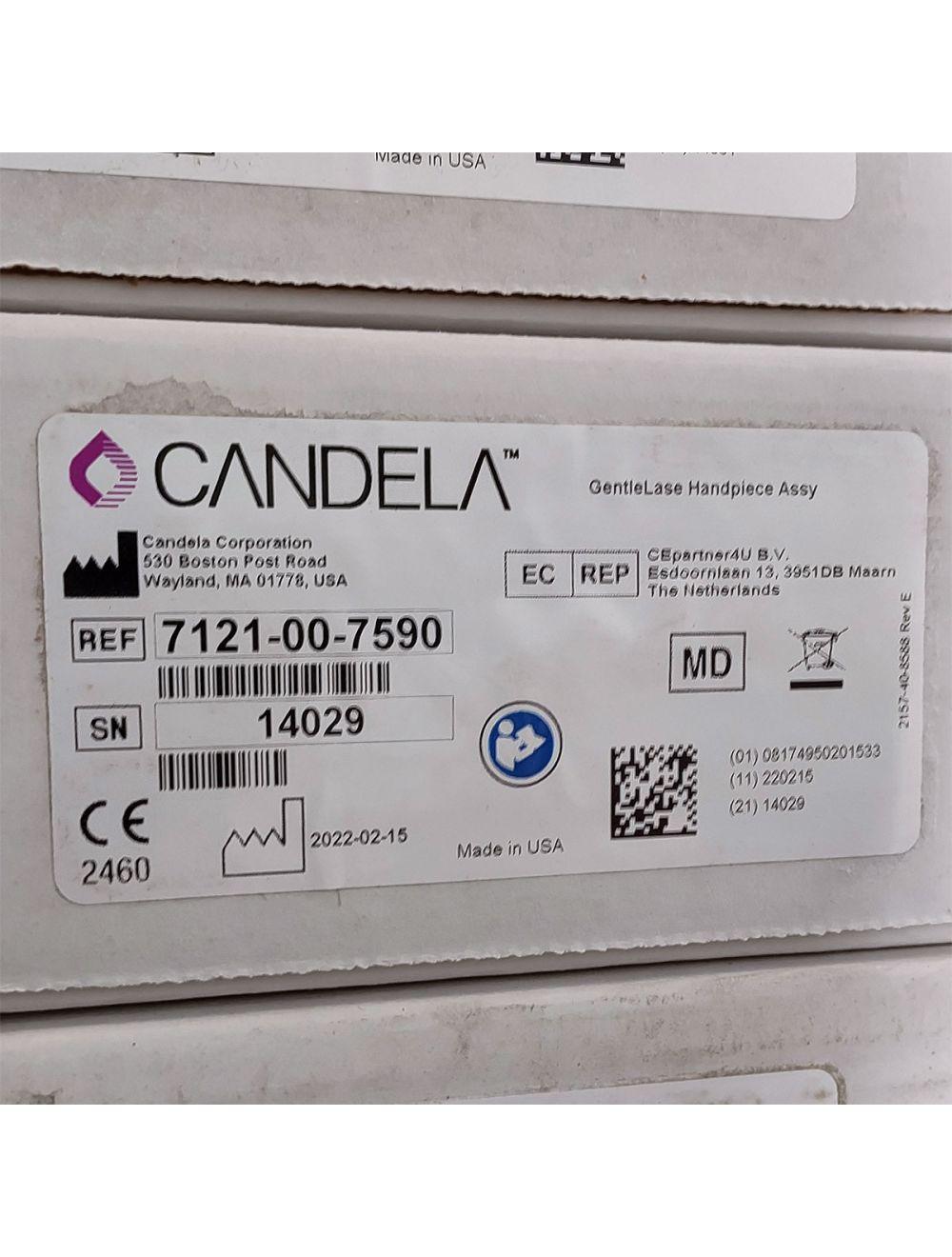 Candela GentleLase Plus Handpiece Assembly No Fiber Factory NEW 7121-00-7590 (14029sn)