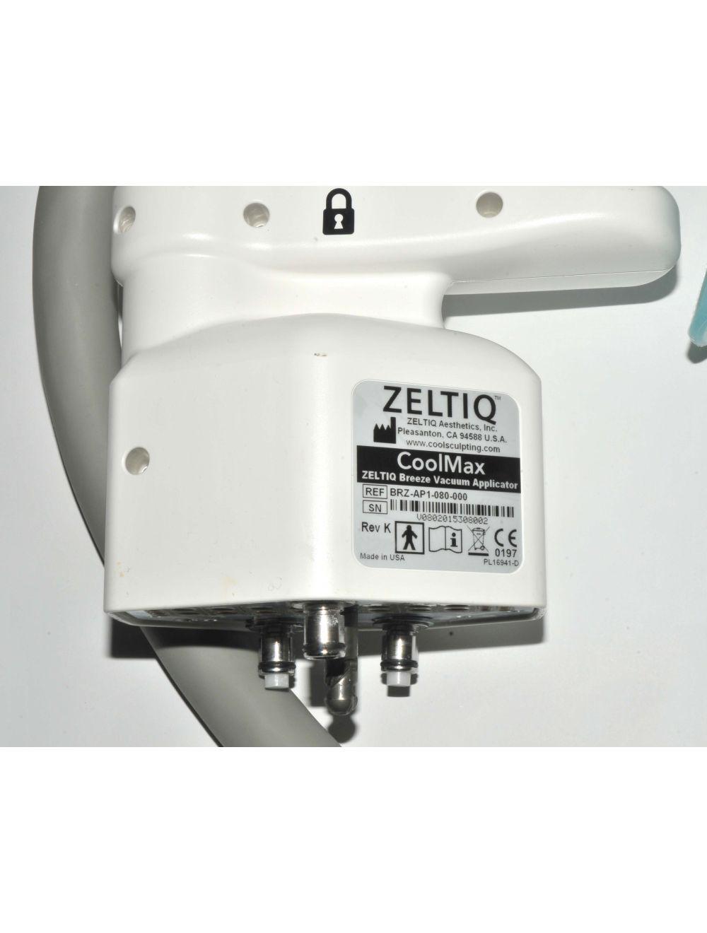 Zeltiq Breeze Vacuum CoolMax Applicator Handpiece CoolSculpting BRZ-AP1-080-000