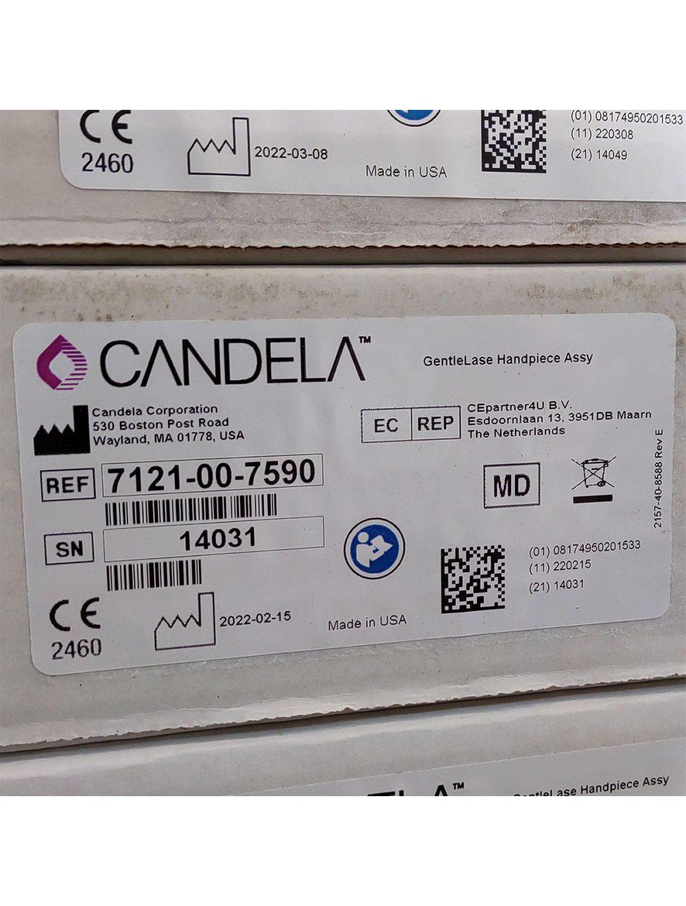 Candela GentleLase Plus Handpiece Assembly No Fiber Factory NEW 7121-00-7590 (14031sn)