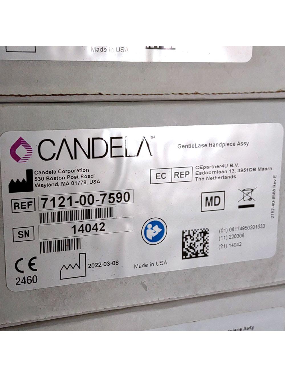 Candela GentleLase Plus Handpiece Assembly No Fiber Factory NEW 7121-00-7590 (14042sn)