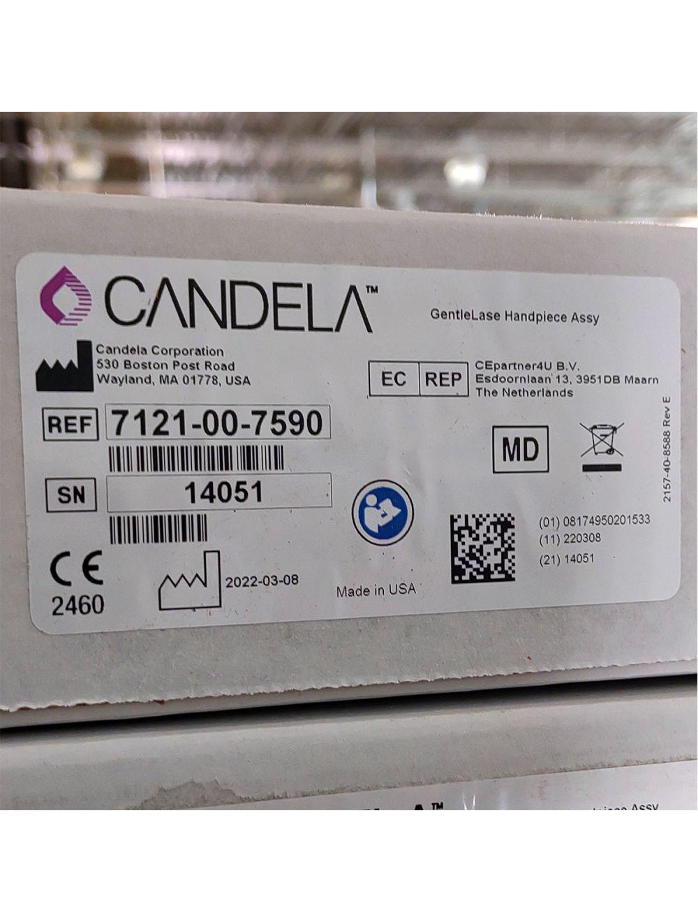Candela GentleLase Plus Handpiece Assembly No Fiber Factory NEW 7121-00-7590 (14051sn)