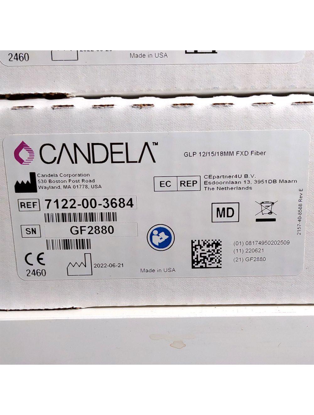Candela GentleLase Plus Fiber Assembly 12/15/18mm Factory NEW 7122-00-3684 (GF2880)