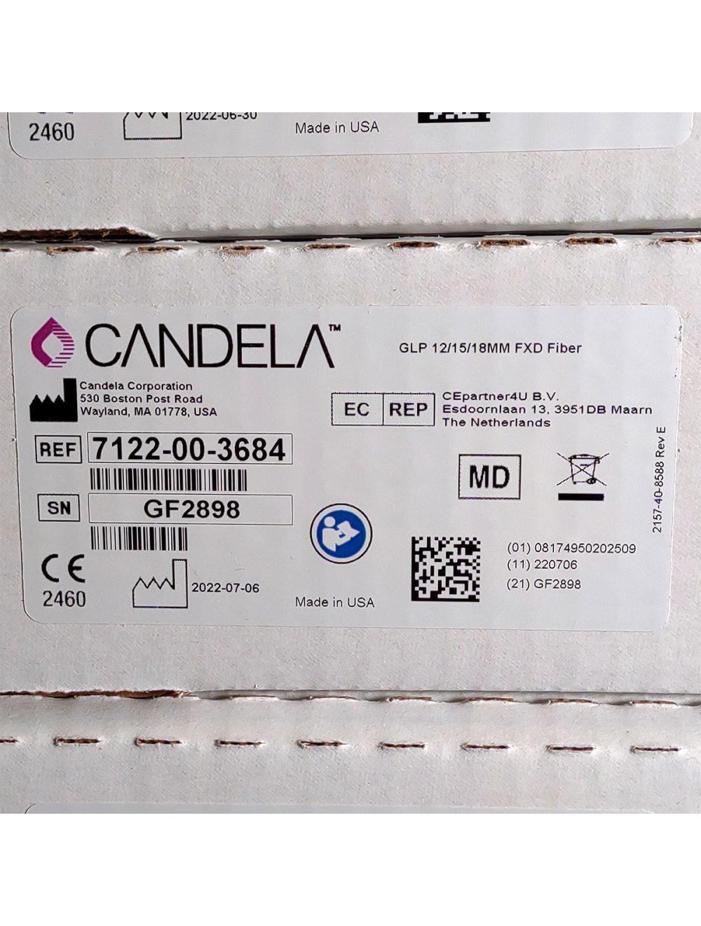 Candela GentleLase Plus Fiber Assembly 12/15/18mm Factory NEW 7122-00-3684 (GF2898)