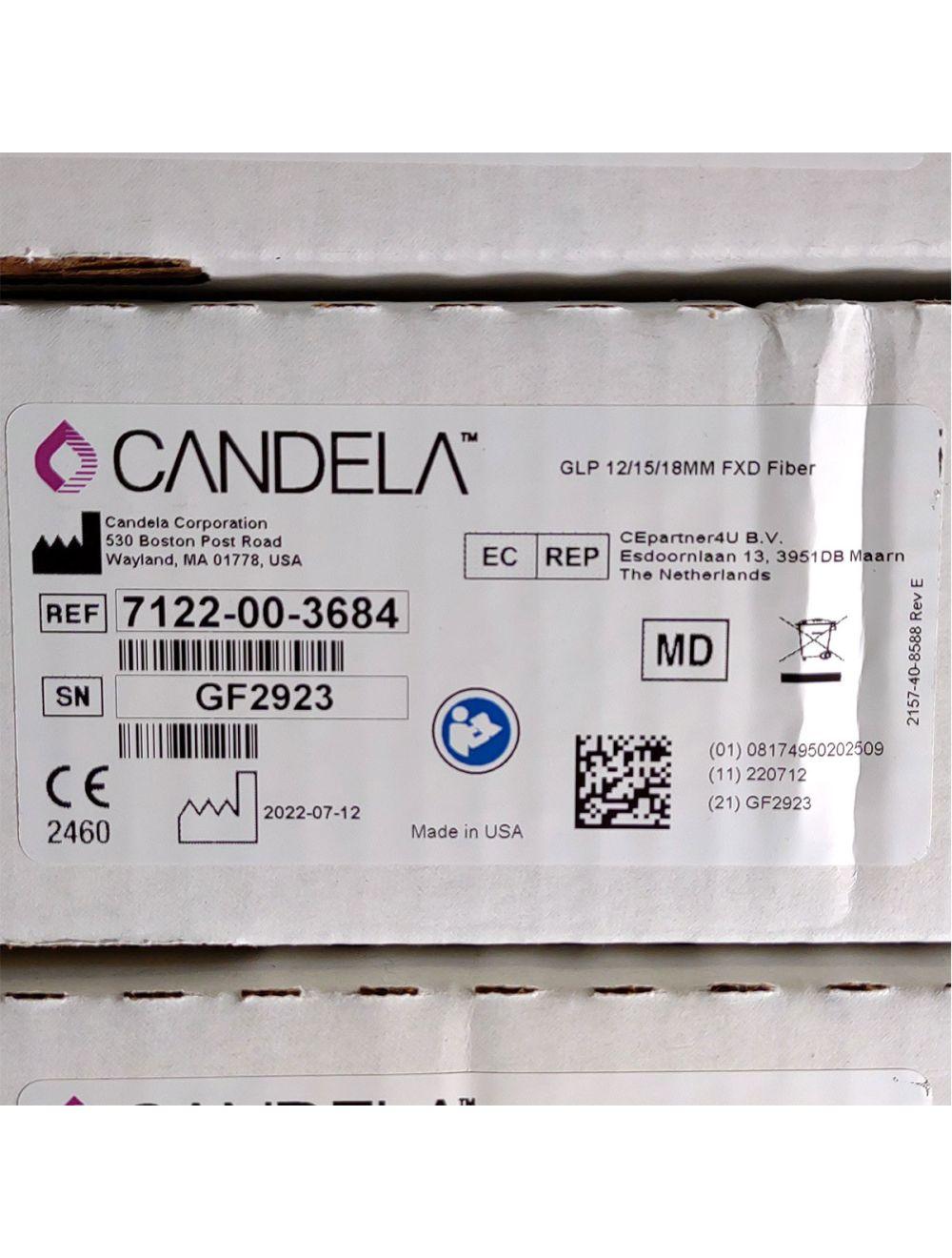 Candela GentleLase Plus Fiber Assembly 12/15/18mm Factory NEW 7122-00-3684 (GF2923)