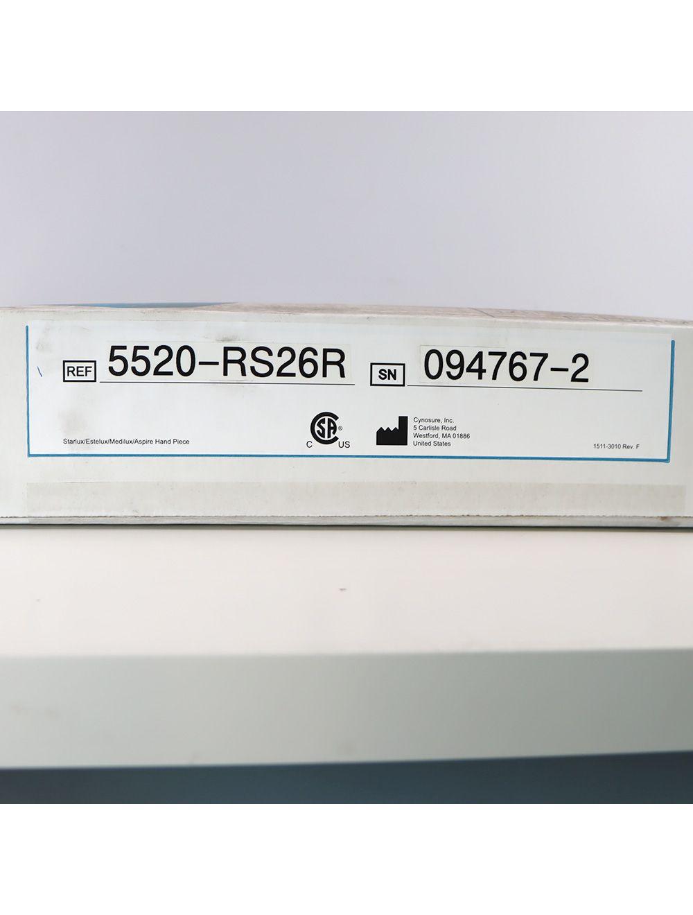 Palomar StarLux LuxRs 500 Handpiece Cynosure Factory Refurbished 094767-2 (0 Shots)