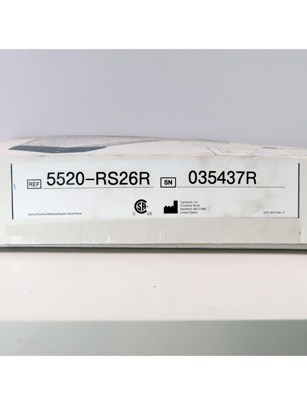 Palomar StarLux LuxRs 500 Handpiece Cynosure Factory Refurbished 035437R (0 Shots)