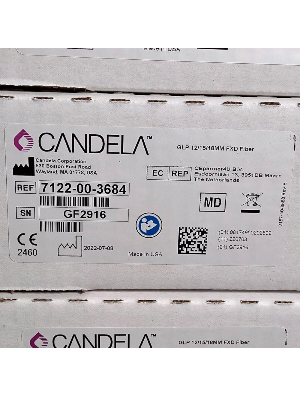 Candela GentleLase Plus Fiber Assembly 12/15/18mm Factory NEW 7122-00-3684 (GF2916)