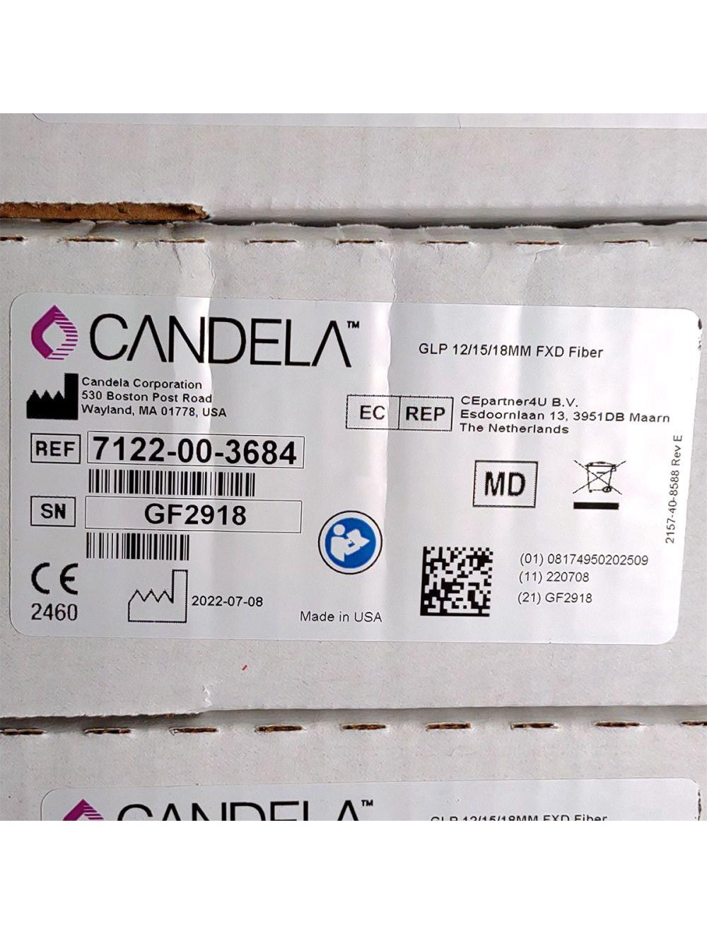 Candela GentleLase Plus Fiber Assembly 12/15/18mm Factory NEW 7122-00-3684 (GF2918)