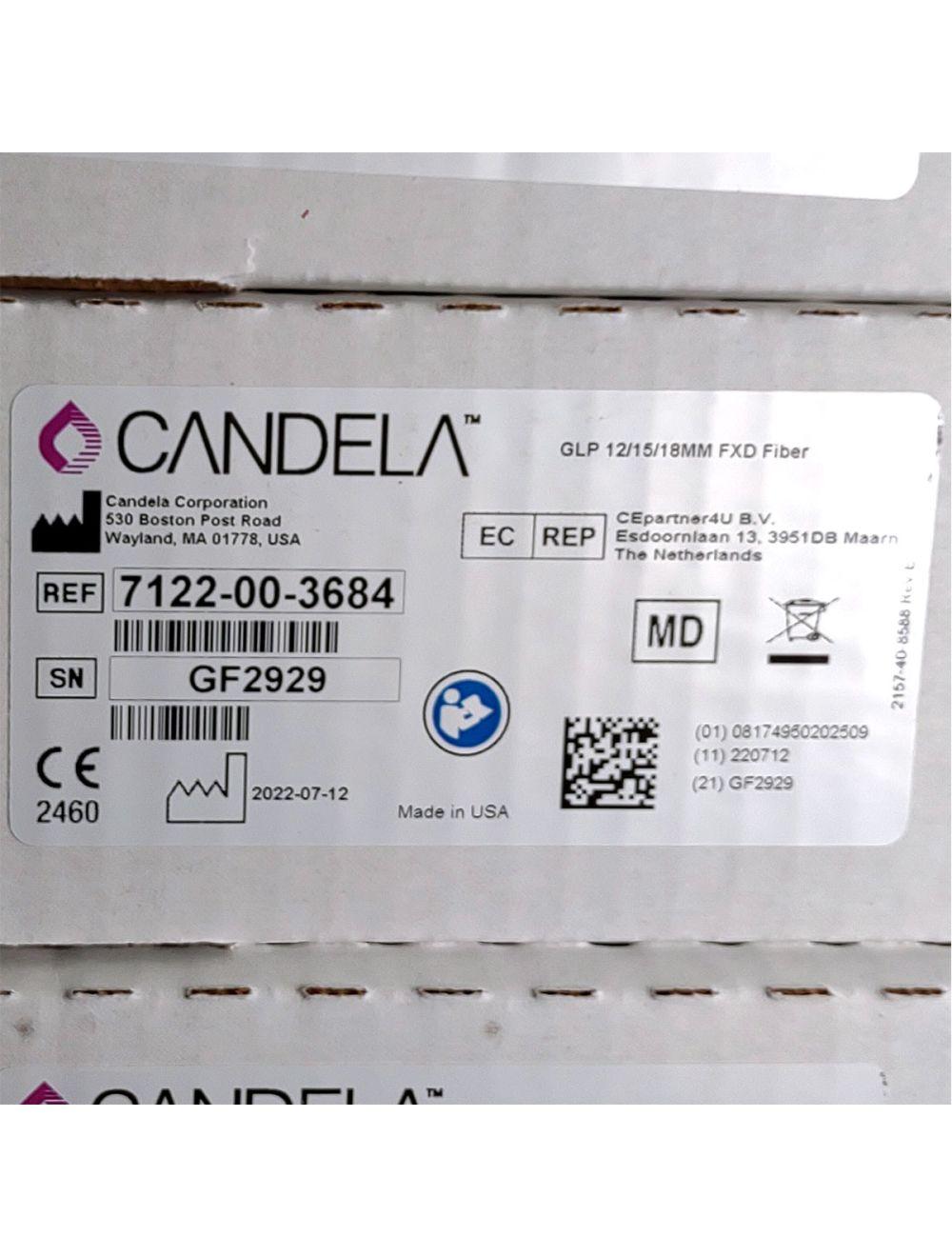 Candela GentleLase Plus Fiber Assembly 12/15/18mm Factory NEW 7122-00-3684 (GF2929)