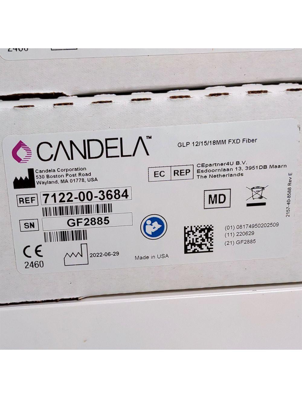 Candela GentleLase Plus Fiber Assembly 12/15/18mm Factory NEW 7122-00-3684 (GF2885)
