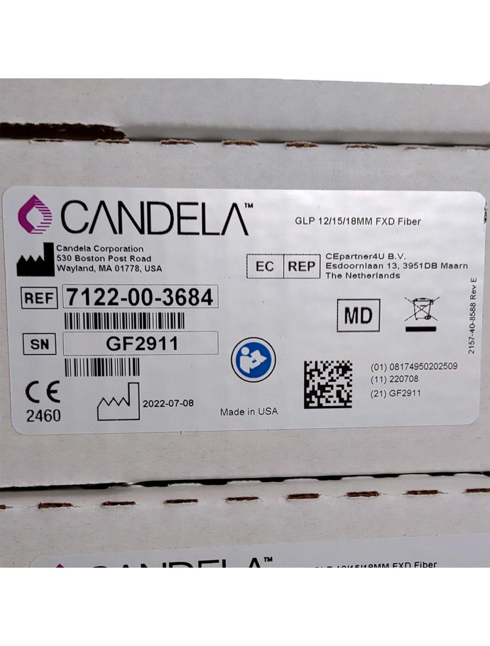 Candela GentleLase Plus Fiber Assembly 12/15/18mm Factory NEW 7122-00-3684 (GF2911)