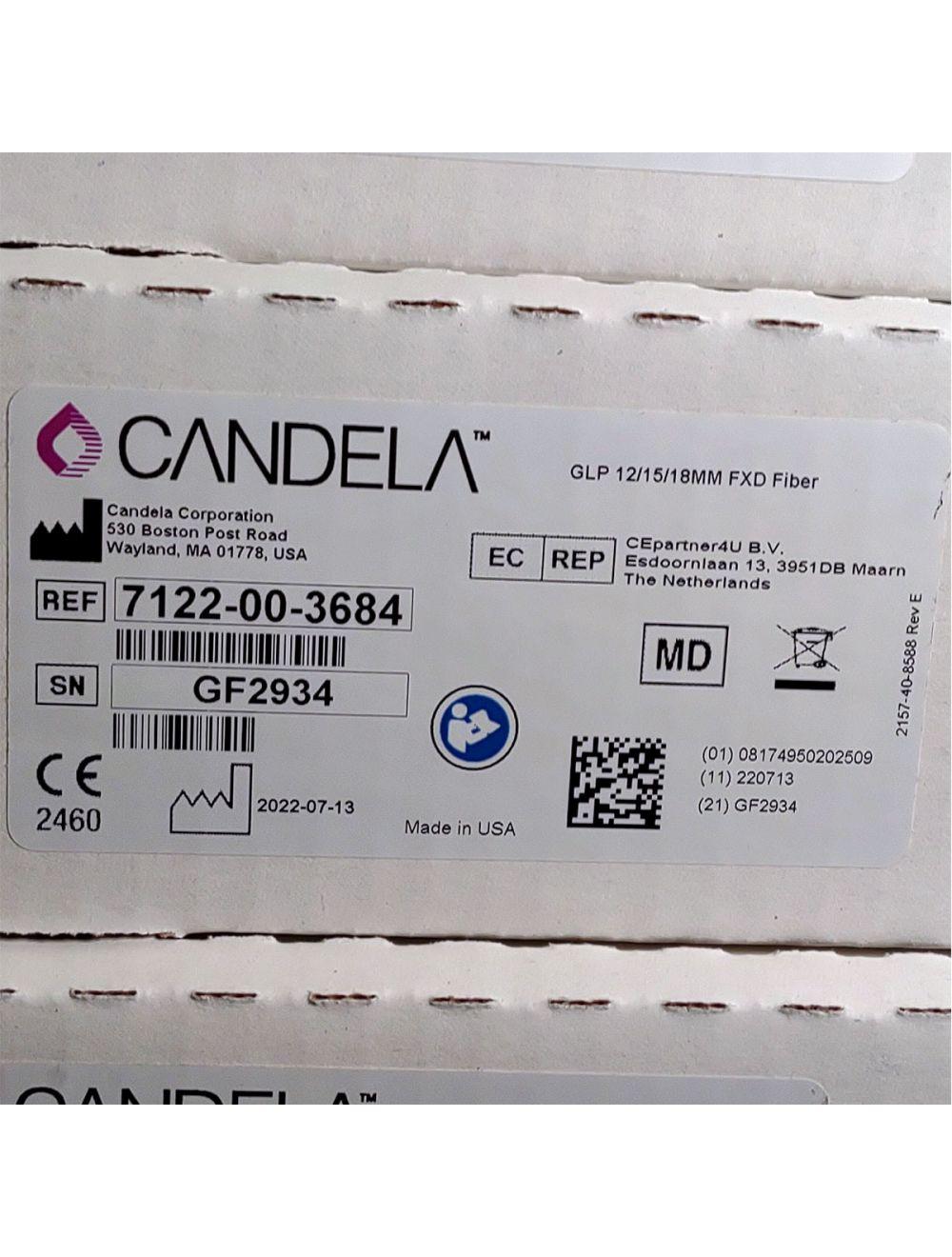 Candela GentleLase Plus Fiber Assembly 12/15/18mm Factory NEW 7122-00-3684 (GF2934)