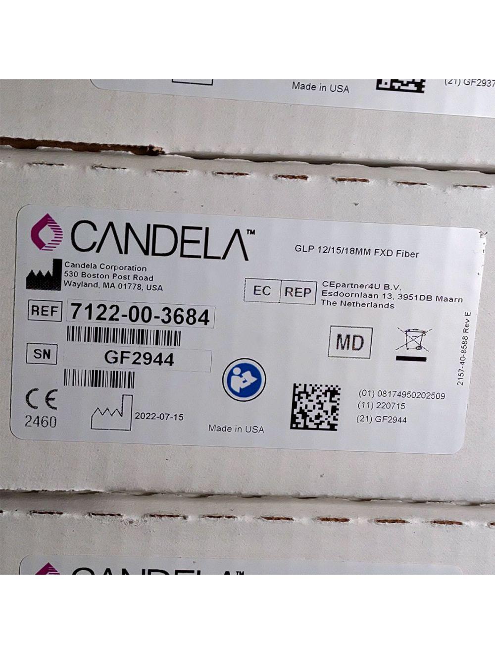 Candela GentleLase Plus Fiber Assembly 12/15/18mm Factory NEW 7122-00-3684 (GF2944)