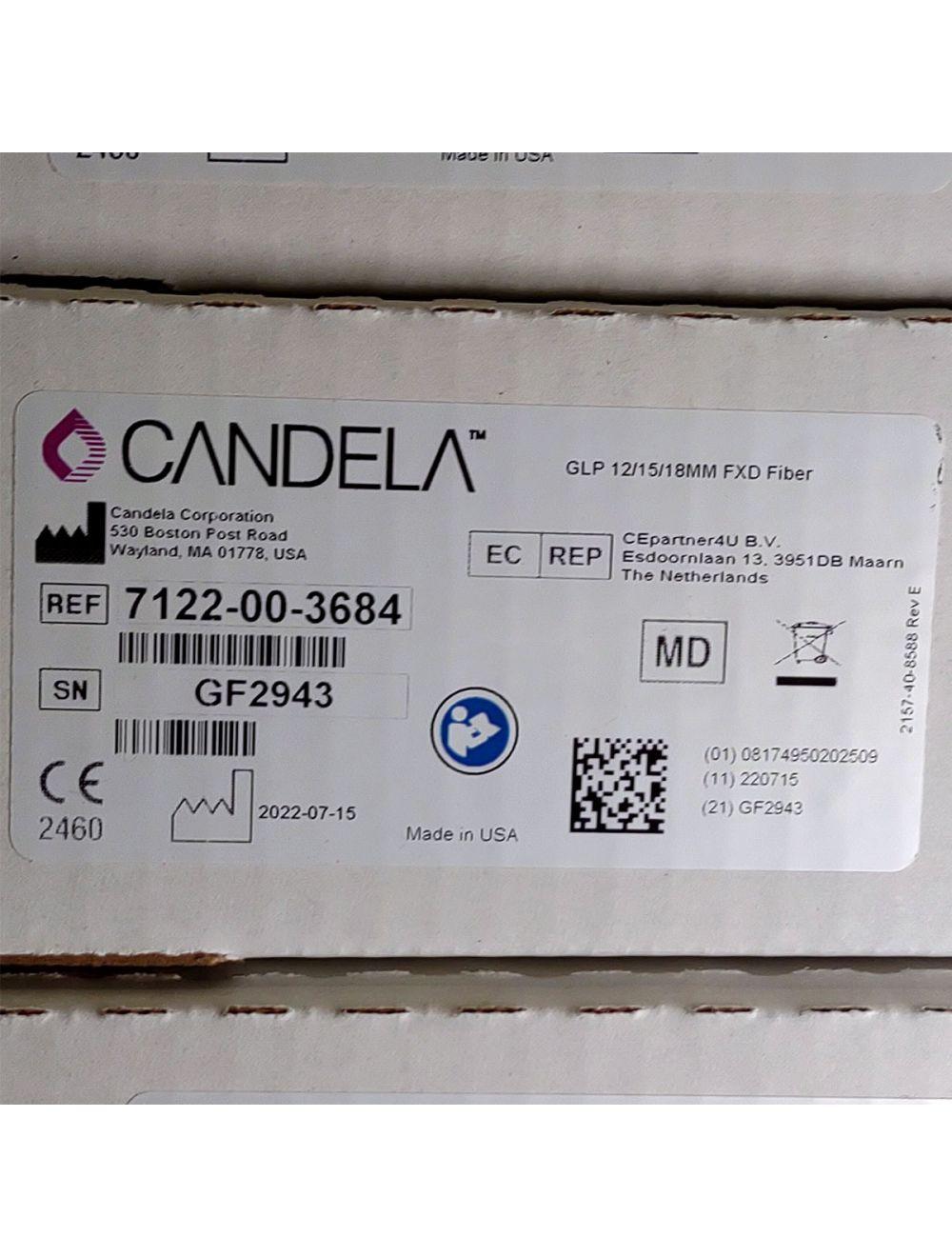 Candela GentleLase Plus Fiber Assembly 12/15/18mm Factory NEW 7122-00-3684 (GF2943)