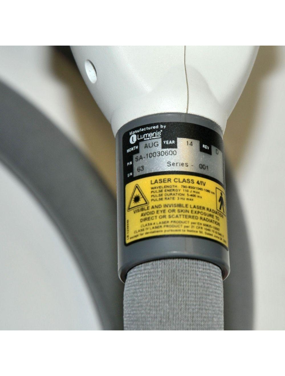 Lumenis LightSheer Infinity High Speed 805nm Handpiece Diode Laser Hair Removal