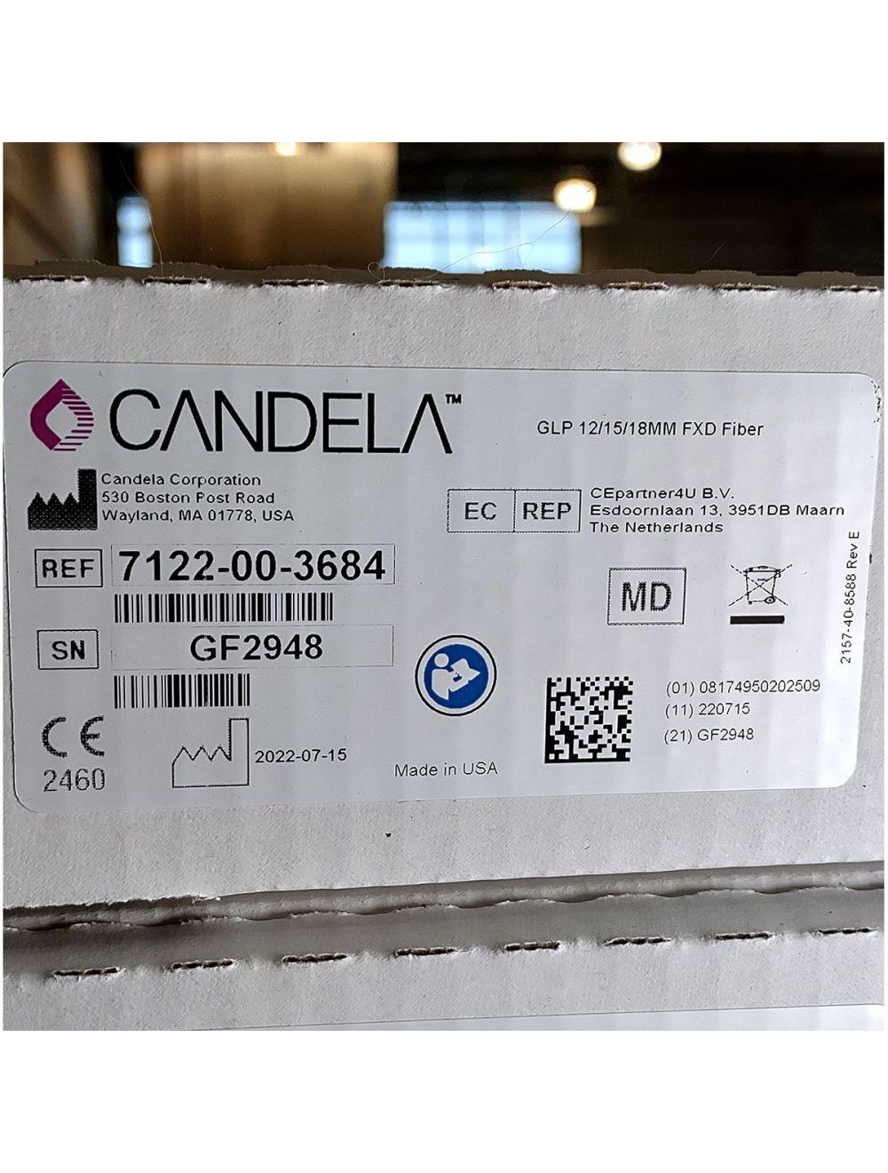 Candela GentleLase Plus Fiber Assembly 12/15/18mm Factory NEW 7122-00-3684 (GF2948)