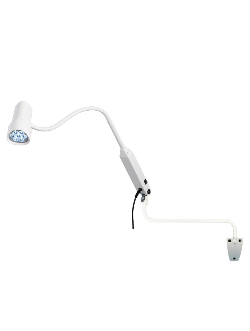 Halux LED N50-1 P SX Exam Light, Gooseneck - Wall Extension Mount