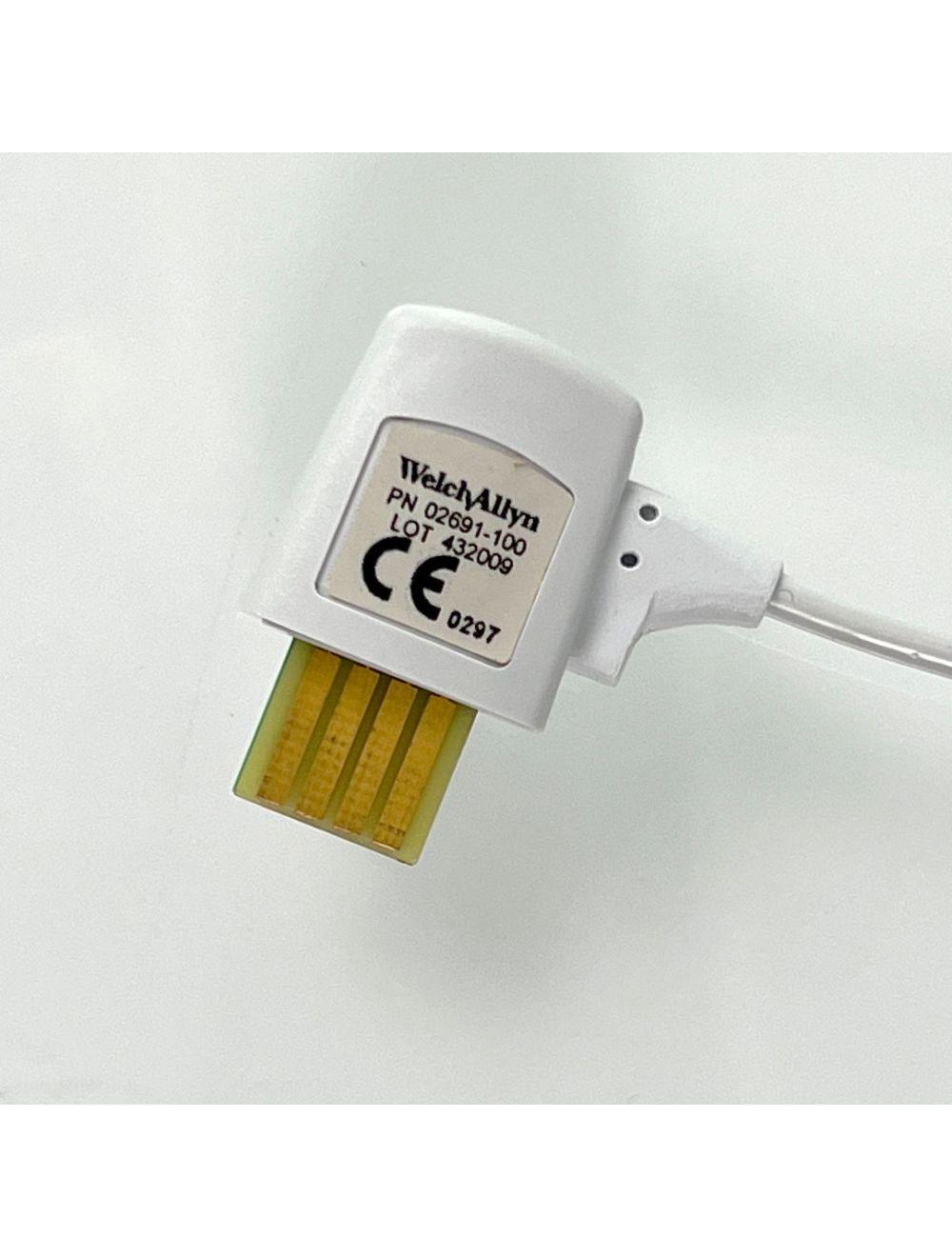 Welch Allyn Temperature Probe Spot 9 Foot Auxiliary / Oral PN 02691-100