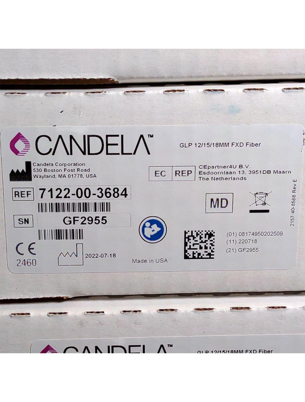 Candela GentleLase Plus Fiber Assembly 12/15/18mm Factory NEW 7122-00-3684 (GF2955)
