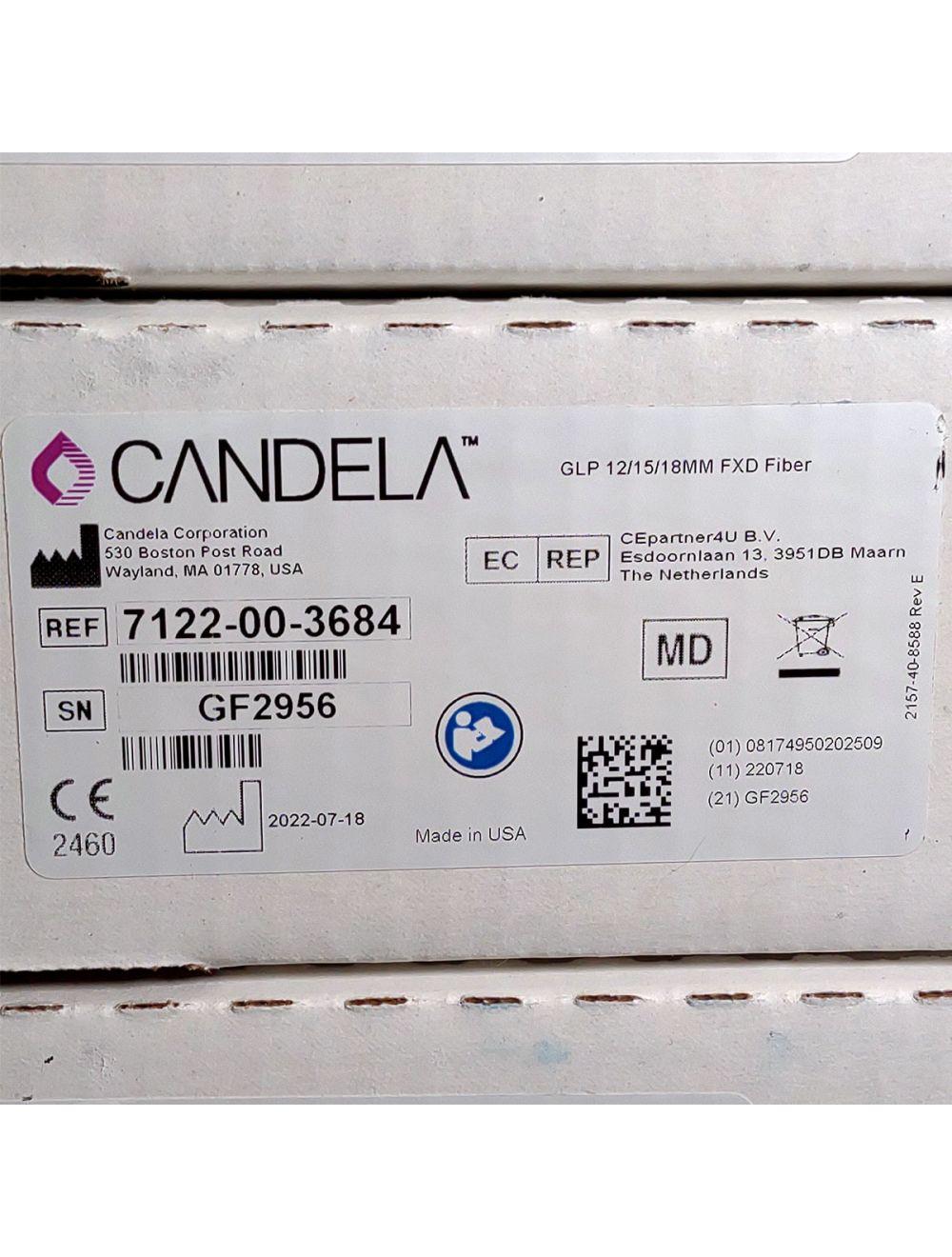 Candela GentleLase Plus Fiber Assembly 12/15/18mm Factory NEW 7122-00-3684 (GF2956)