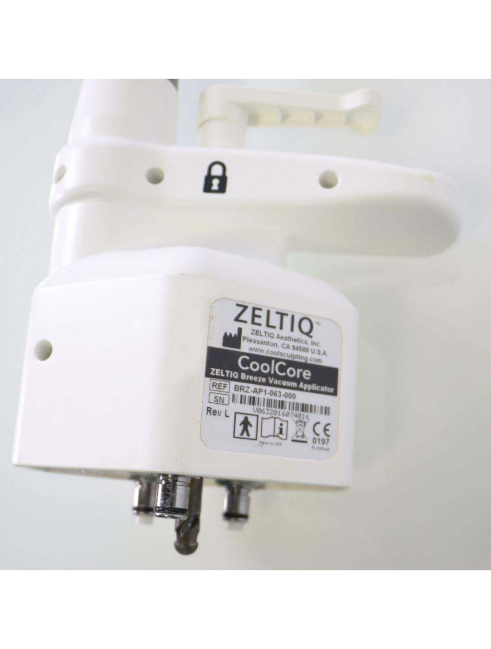 Zeltiq Breeze Vacuum Applicator CoolCore Handpiece BRZ-AP-063-000