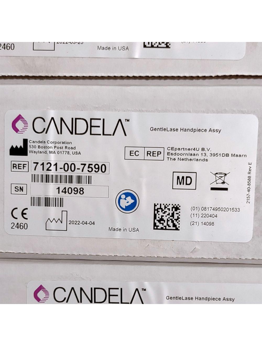 Candela GentleLase Plus Handpiece Assembly No Fiber Factory NEW 7121-00-7590 (14098sn)