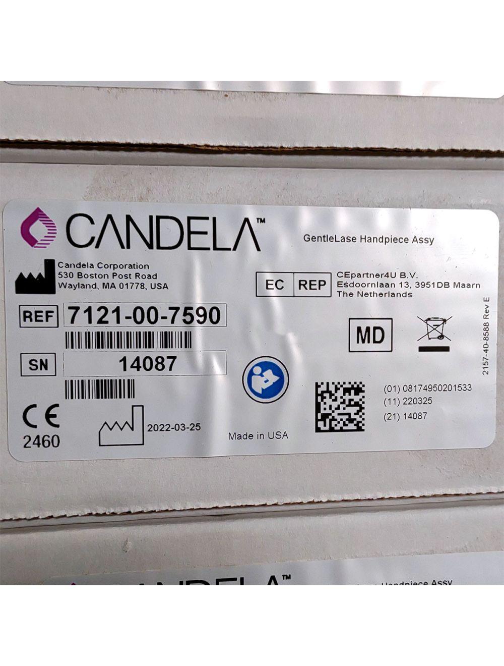 Candela GentleLase Plus Handpiece Assembly No Fiber Factory NEW 7121-00-7590 (14087sn)