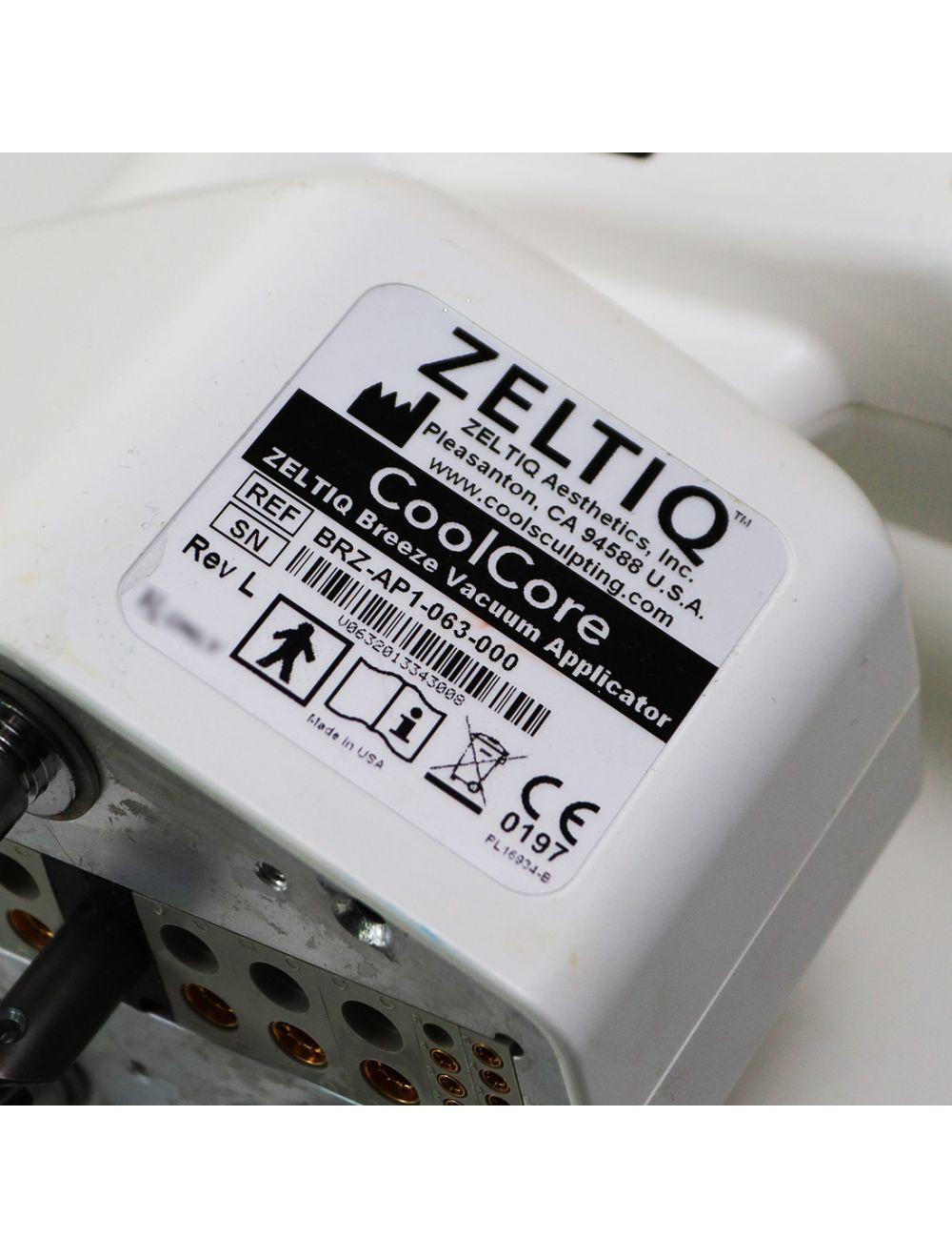 Zeltiq CoolSculpting CoolCore Breeze Vacuum Applicator Handpiece BRZ-AP1-063-008