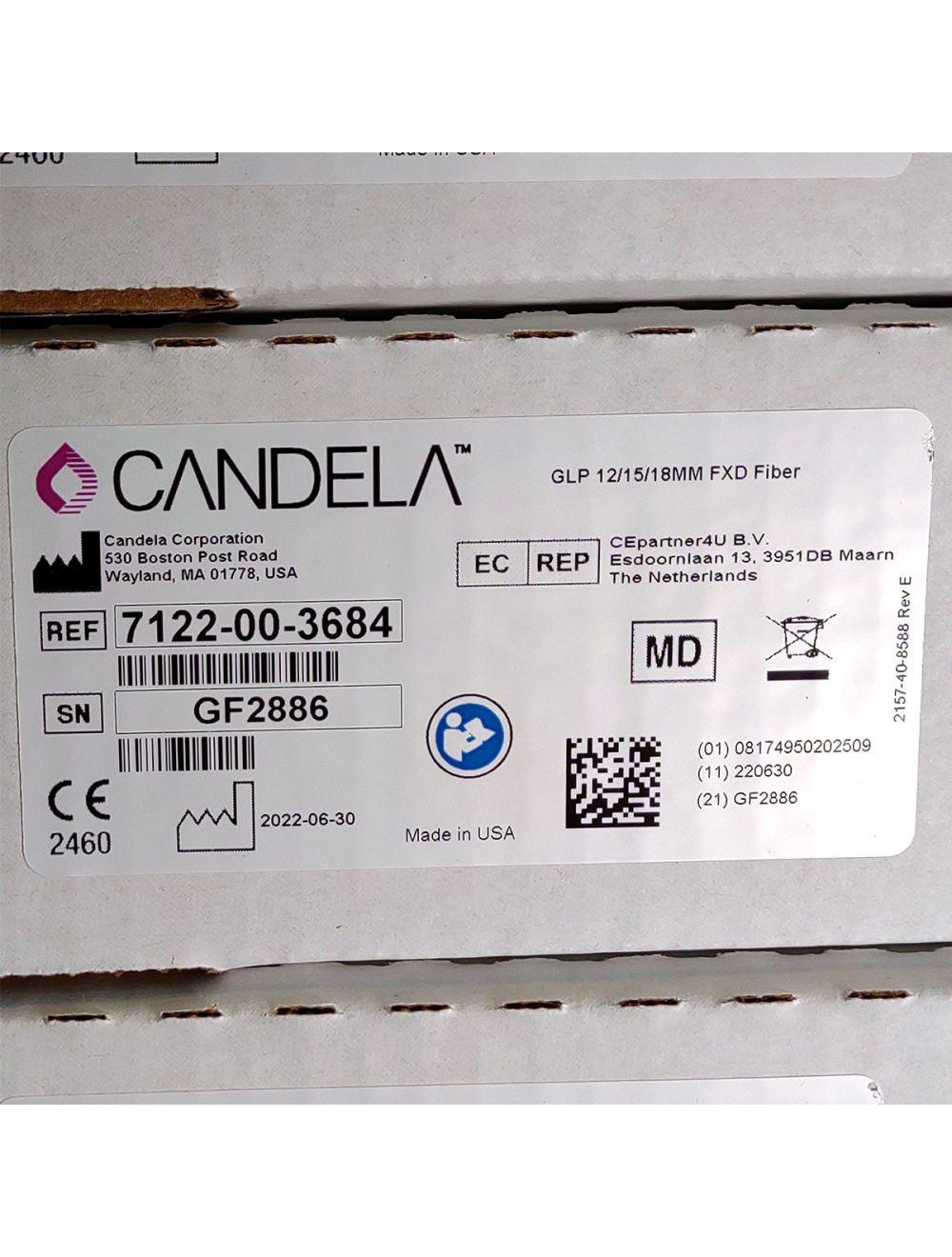 Candela GentleLase Plus Fiber Assembly 12/15/18mm Factory NEW 7122-00-3684 (GF2886)