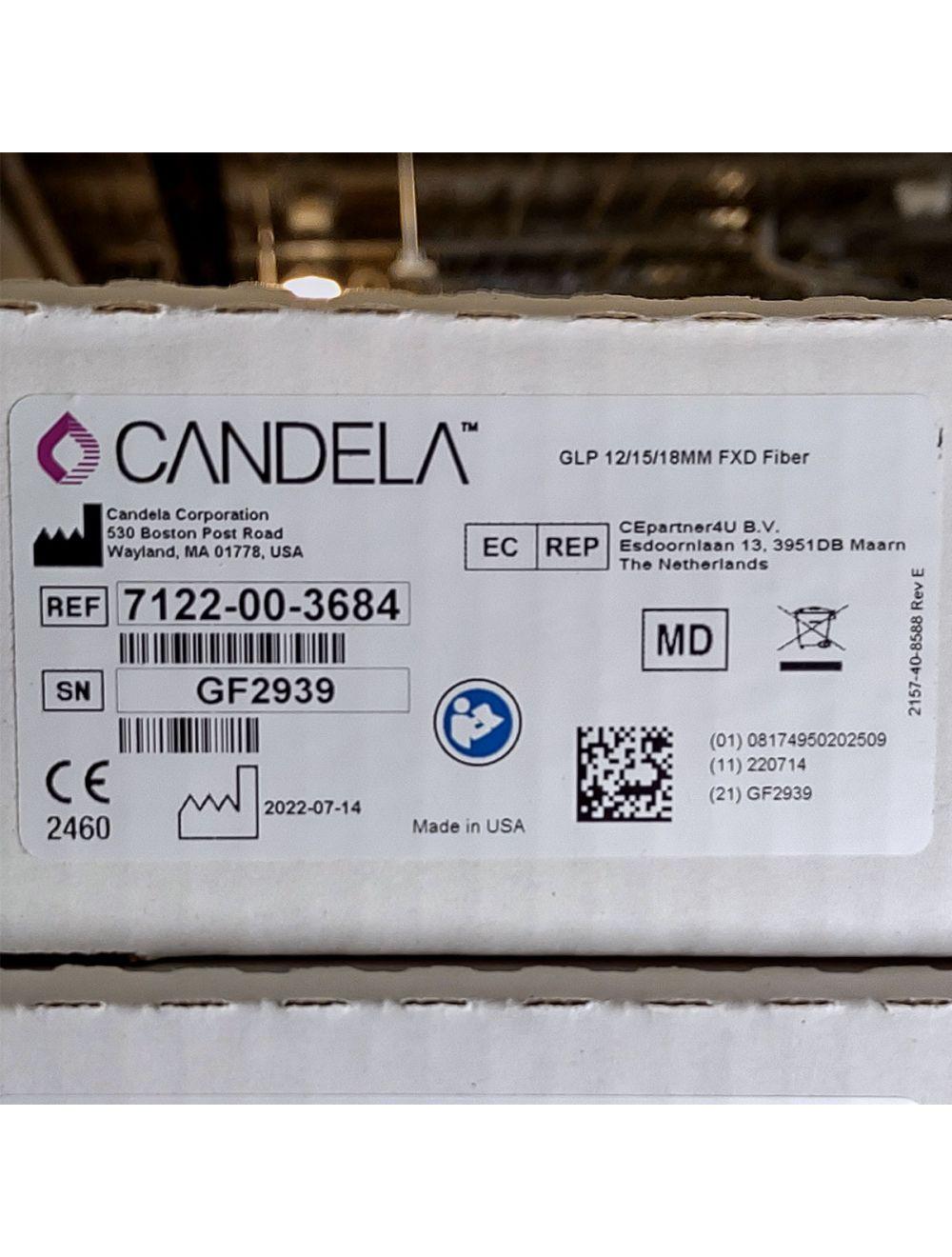 Candela GentleLase Plus Fiber Assembly 12/15/18mm Factory NEW 7122-00-3684 (GF2939)