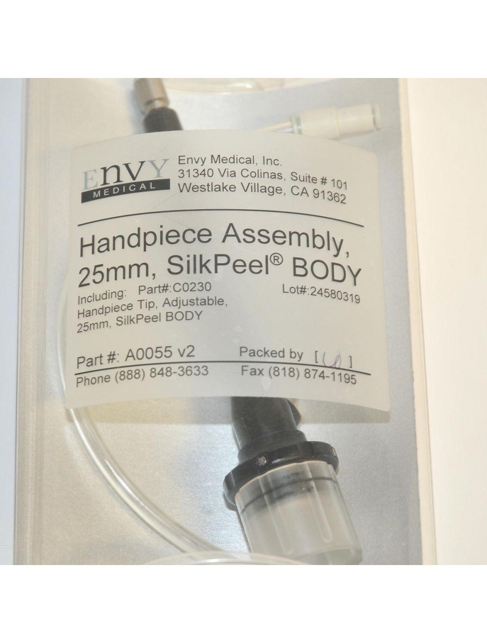 Envy Medical Envy SilkPeel BODY Handpiece Kit 25 mm 04032-00 Silk Peel NEW