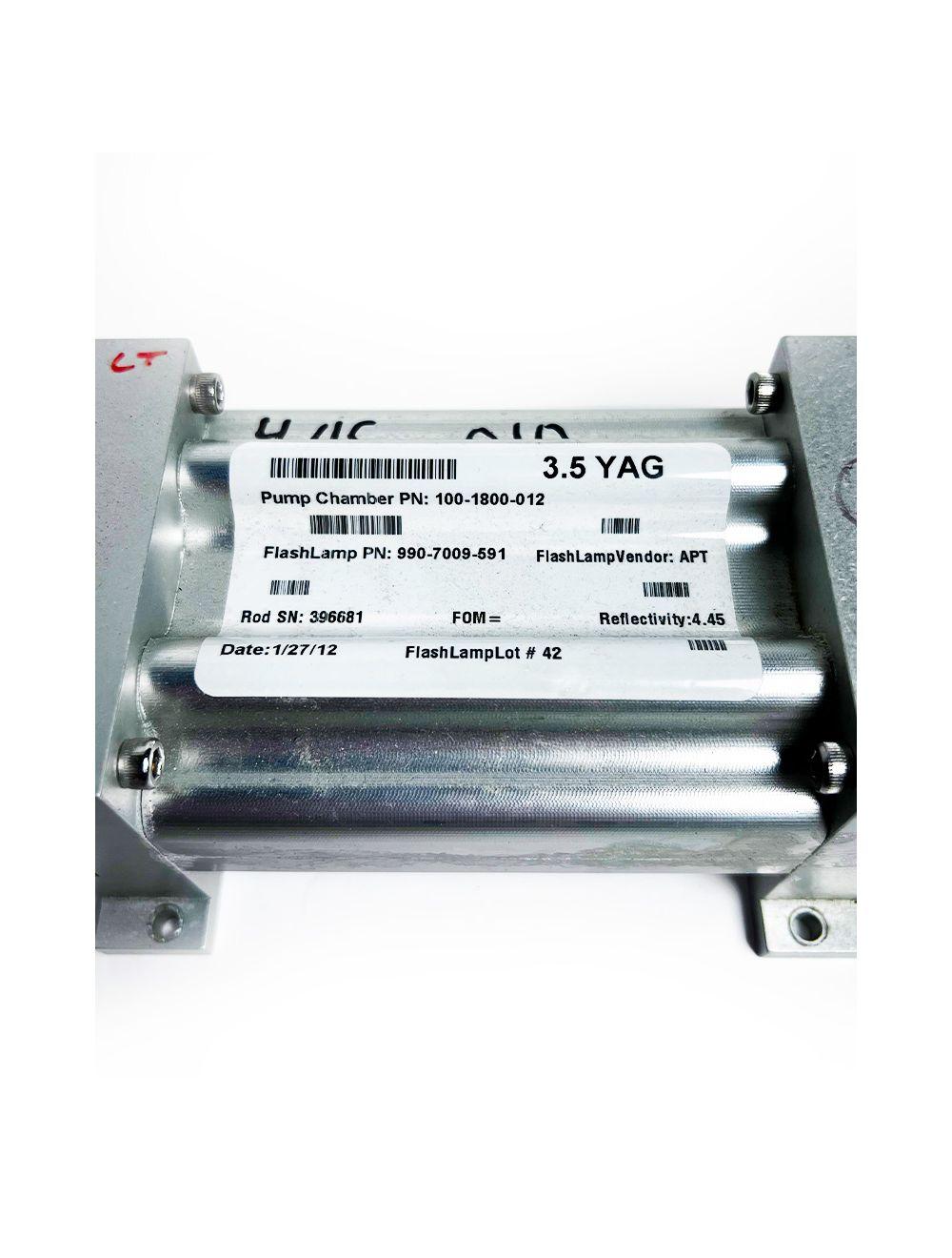 Cynosure MPX Laser 3.5 Nd:YAG Pump Chamber Head Assembly PARTS 100-1800-012