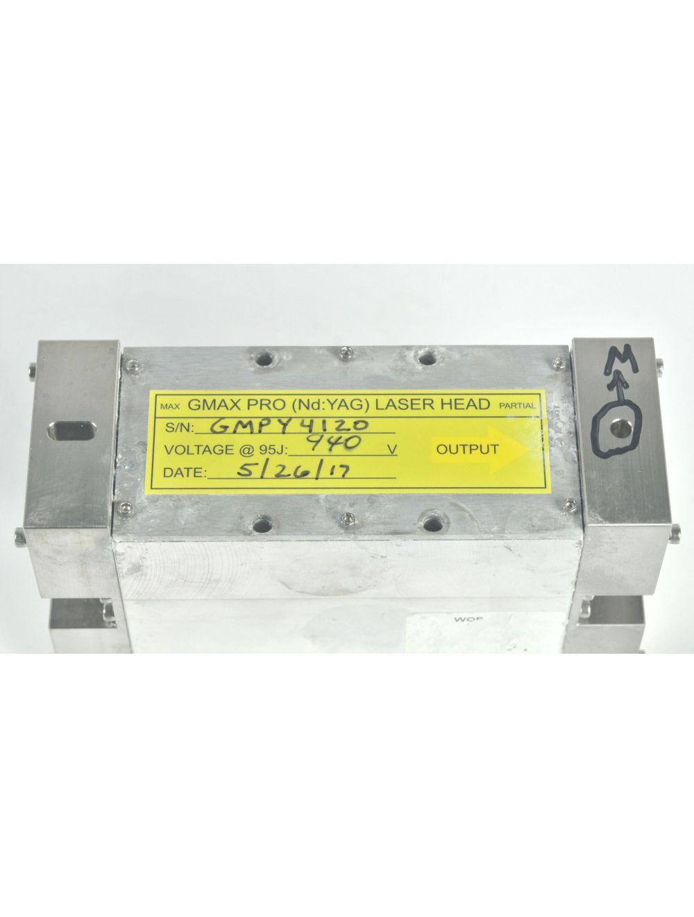 Candela GentleMax GMax Pro Laser Laserhead Cavity Nd YAG Head PARTS 940 Volt