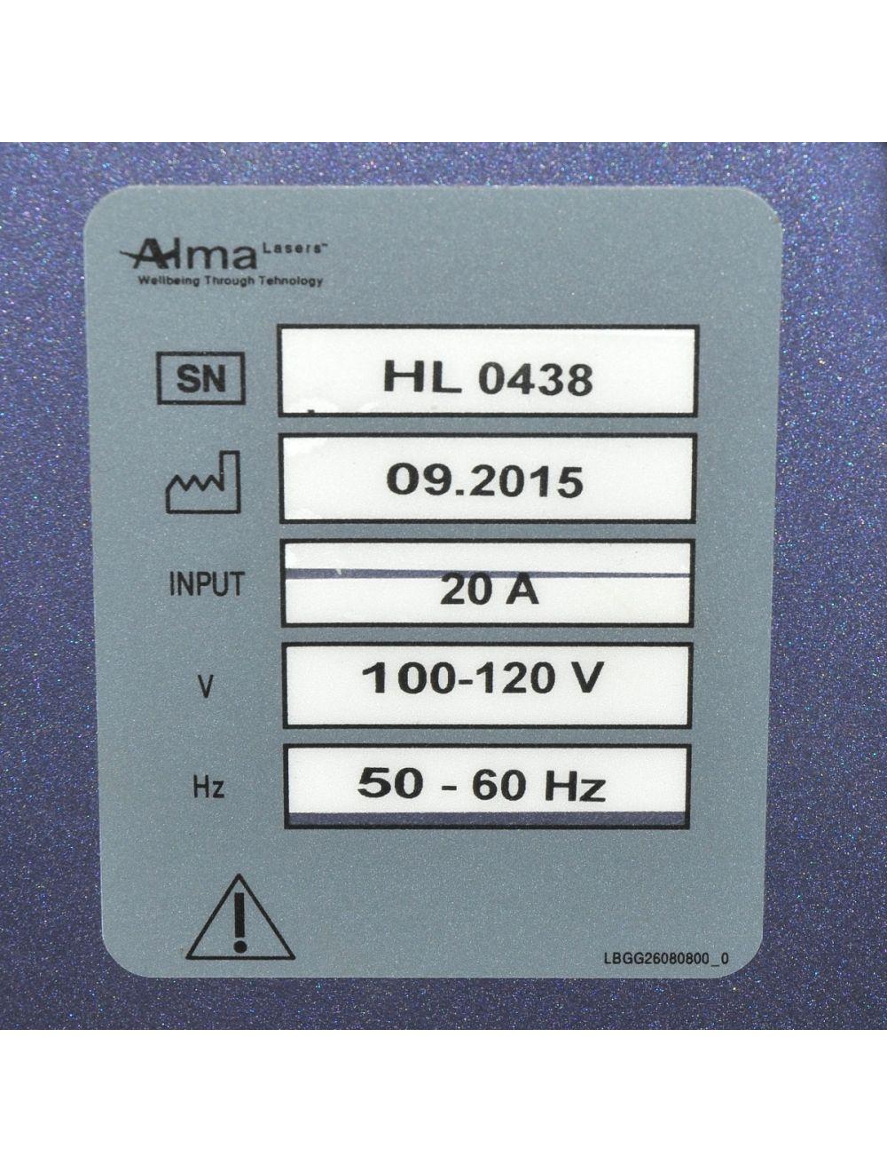 Alma Harmony Lite Lasers w/540-950nm Vascular Handpiece Modular IPL 0 SHOTS 2015
