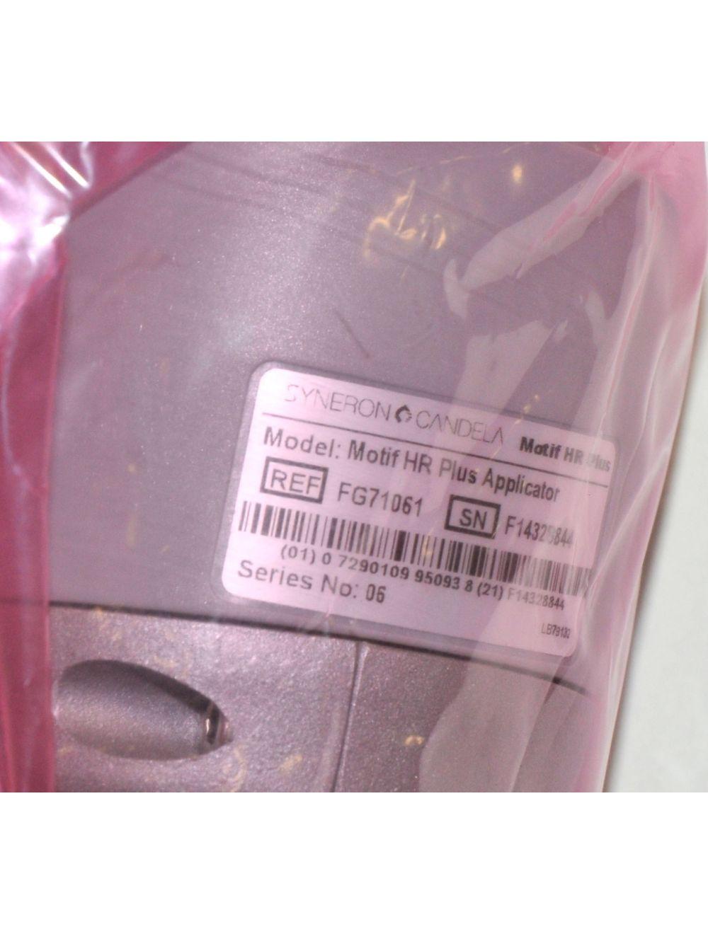Syneron Candela eLaser Elos Laser MOTIF HR PLUS Applicator Handpiece Brand NEW